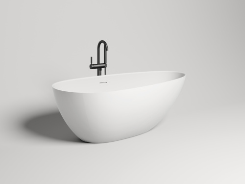 Ванна из искусственного камня Salini PAOLA 101612SMF 175х80 отдельностоящая асимметричная - фото 2